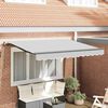 vidaXL Markisenrahmen Anthrazit 3 x 2 m Metall
