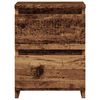 vidaXL Nachttische 2 Stk. Altholz-Optik 30&times;30&times;40 cm Holzwerkstoff