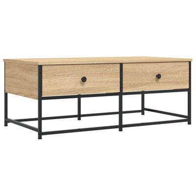 vidaXL Couchtisch Sonoma-Eiche 100x51x40 cm Holzwerkstoff