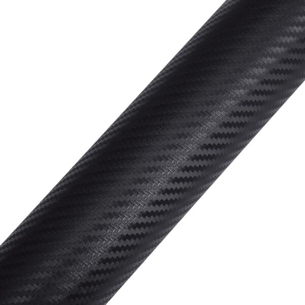 Autofolie 3D Kohlefaser Vinyl Schwarz 152x500 cm