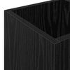 vidaXL Sonnenschirmhalter Schwarz Eichen-Optik 25 x 24,5 x 64 cm