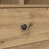 vidaXL Schreibtisch mit Schubladen 2 pcs Artisan-Eiche