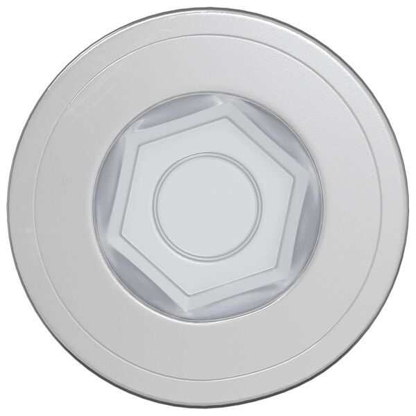vidaXL Confirmat-Schrauben 2100 pcs Silber Metall