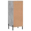 vidaXL Sideboard Betongrau 34,5x34x90 cm Holzwerkstoff