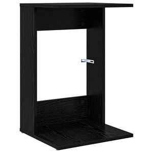 vidaXL Beistelltisch Schwarz Eichen-Optik 40 x 38 x 62,5 cm