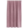 vidaXL Verdunkelungsvorh&auml;nge 2 pcs Dunkelrosa 140 x 140 cm Samt