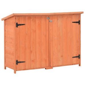 vidaXL Garten-Ger&auml;teschuppen 128x42x91 cm Holz