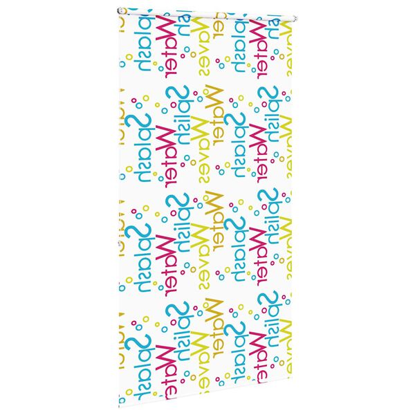 vidaXL Duschrollo 120x240 cm Stoffbreite 116 cm
