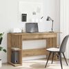 vidaXL Schreibtisch Artisan-Eiche 140 x 50 x 75 cm Holzwerkstoff