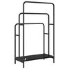 vidaXL Kleiderst&auml;nder Schwarz Eichen-Optik 60 x 30 x 100,5 cm