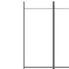 vidaXL 6-tlg. Paravent Wei&szlig; 300x220 cm Stoff