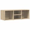 vidaXL Schuhbank Sonoma-Eiche 105x35x35 cm Holzwerkstoff
