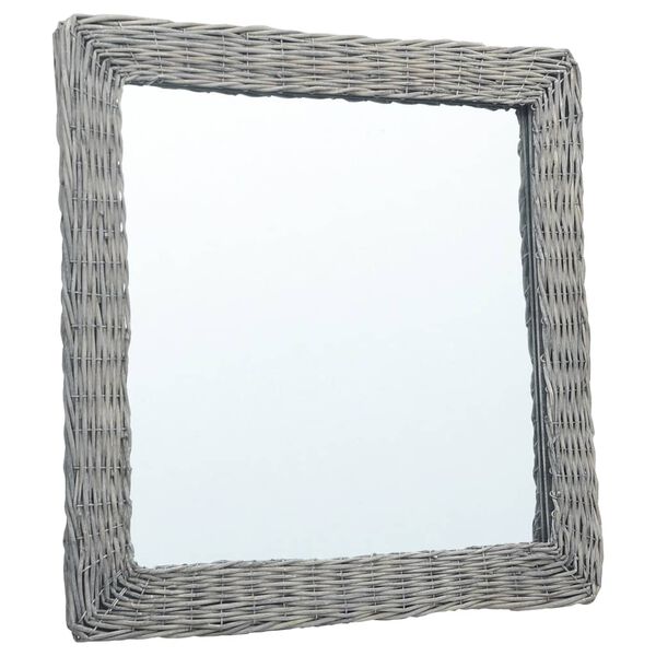 vidaXL Spiegel 60x60 cm Weide
