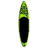 vidaXL SUP-Board-Set Aufblasbar 366x76x15 cm Grün