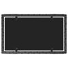 vidaXL 4-tlg. Garten-Lounge-Set mit Kissen Schwarz Poly Rattan