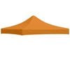 vidaXL Partyzelt-Dach 3x3 m Orange 270 g/m&sup2;