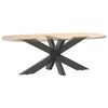 vidaXL Couchtischbein in Spinnenform Anthrazit 98x58x(42-43) cm Stahl