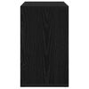 vidaXL Nestingtisch 3 pcs Schwarz Eichen-Optik Holzwerkstoff