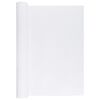 vidaXL Balkon-Sichtschutz Wei&szlig; 400x80 cm Poly Rattan