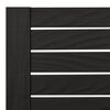 vidaXL Sonnenliegen 2 Stk. Schwarz 155x58x83 cm Polypropylen