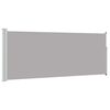 vidaXL Ausziehbare Seitenmarkise 117&times;314 cm Grau