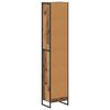 vidaXL B&uuml;cherregal Altholz 80 x 30 x 155 cm Holzwerkstoff