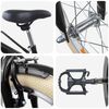 vidaXL Kinderfahrrad 20 Zoll f&uuml;r 6-11 Jahre alt Schwarz