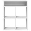 vidaXL B&uuml;cherregal Wei&szlig; 66x31x80 cm Holzwerkstoff