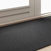 vidaXL Teppichl&auml;ufer Dunkelgrau 100 x 200 cm 100% Polypropylen