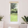 vidaXL Venetianer Jalousie Hellbraun mit Muster 150 x 40 cm PVC