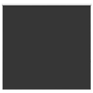 vidaXL Verdunkelungsrollo Schwarz 155x130 cm Stoffbreite 151,6 cm