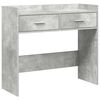 vidaXL Konsolentisch Betongrau 90 x 35 x 80 cm Holzwerkstoff