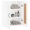vidaXL Wandschrank Wei&szlig; 69,5x34x90 cm Holzwerkstoff