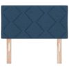 vidaXL Kopfteil Blau 180 cm Stoff