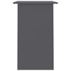 vidaXL Schreibtisch Grau 90x50x74 cm Holzwerkstoff