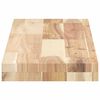 vidaXL Schweberegale 4 Stk. 80x20x4 cm Massivholz Akazie Unbehandelt