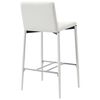 vidaXL 5-tlg. Bar-Set Kunstleder Wei&szlig;