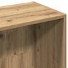 vidaXL B&uuml;cherregal Artisan-Eiche 36x30x114 cm Holzwerkstoff