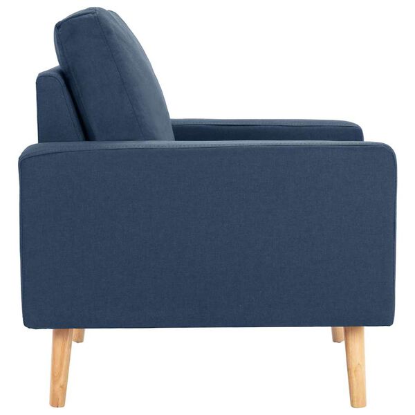 vidaXL Sessel Blau Stoff