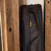 437046 DERYAN Tragbarer Laufstall 135x135x75 cm Schwarz