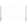 vidaXL Sechseckzaun mit Pfosten 25 x 1,2 m PVC-beschichteter Stahl
