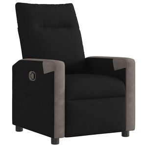 vidaXL Relaxsessel Schwarz Stoff