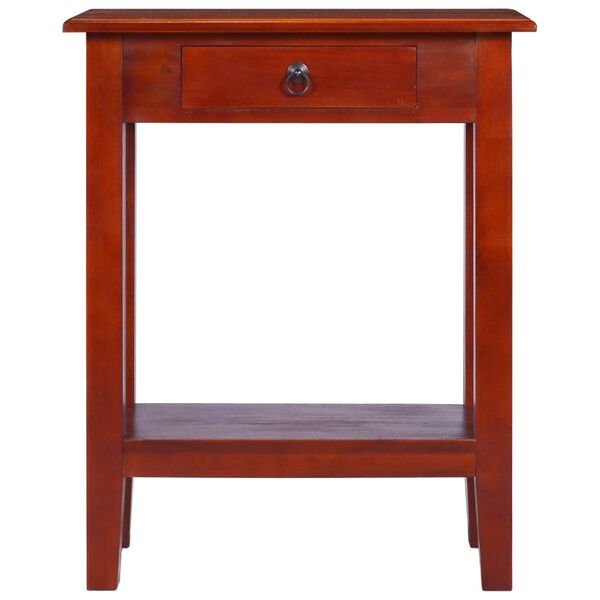 vidaXL Konsolentisch Klassisches Braun 60x30x75 cm Massivholz Mahagoni