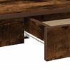vidaXL Schreibtisch R&auml;uchereiche 100x45x75 cm Holzwerkstoff