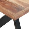 vidaXL Esstisch 180x90x75 cm Massivholz Honigfarben