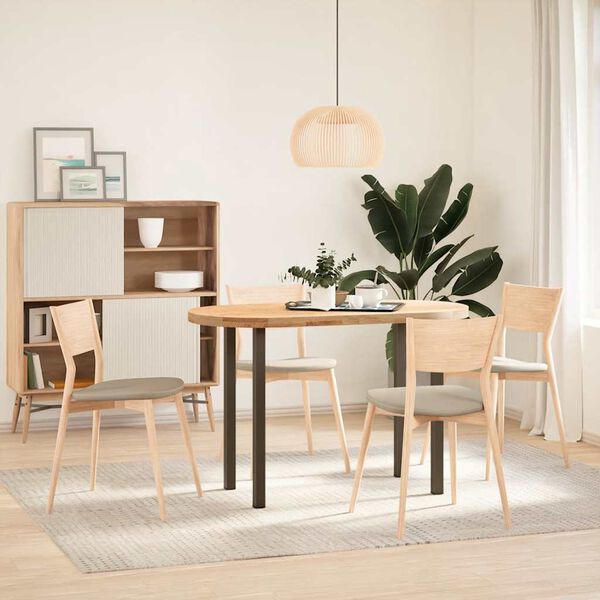 vidaXL Konsolentischbeine 4 Stk. Naturstahl 72-74 cm Stahl
