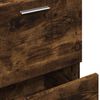vidaXL Waschbeckenunterschrank R&auml;uchereiche 40x37x59 cm Holzwerkstoff