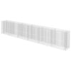 vidaXL Gabionen-Hochbeet Verzinkter Stahl 540&times;50&times;100 cm