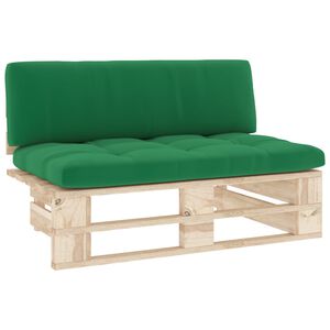 vidaXL Outdoor-Mittelsofa Paletten Impr&auml;gniertes Kiefernholz