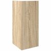vidaXL Beistelltische 2 Stk. mit Ablage Sonoma-Eiche 25,5x27x60 cm
